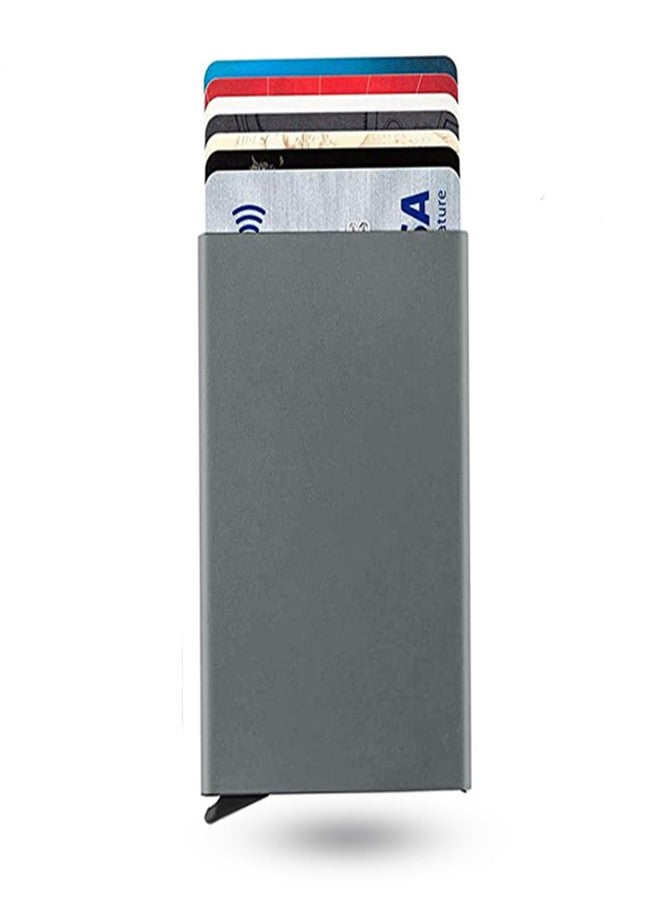 Stealodeal Slim Aluminium Pop Up Debit & Credit & ATM Men/Womwn Card Holder for Men & Women - Image 1